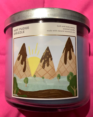 Bath & Body Works Hot Fudge Drizzle 3-wick Scented Candle