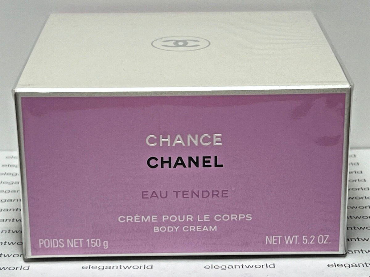 CHANEL CHANCE EAU TENDRE Body Cream 5.2 oz/ 150g 100% AUTHENTIC