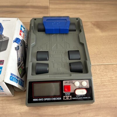 Tamiya Mini 4WD Speed Checker Used with Box Tested Japan | eBay