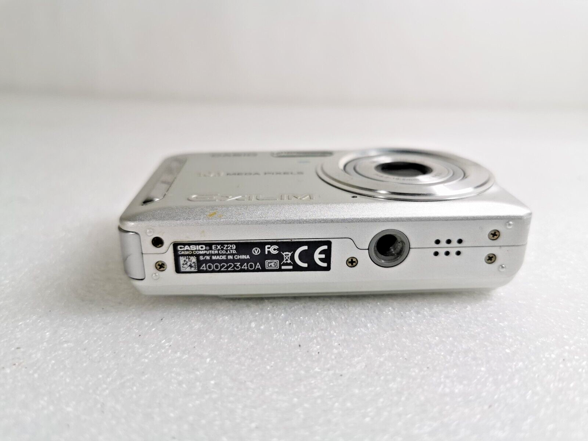 Casio EXILIM EX-Z29 10.1MP Digital Camera Silver | eBay