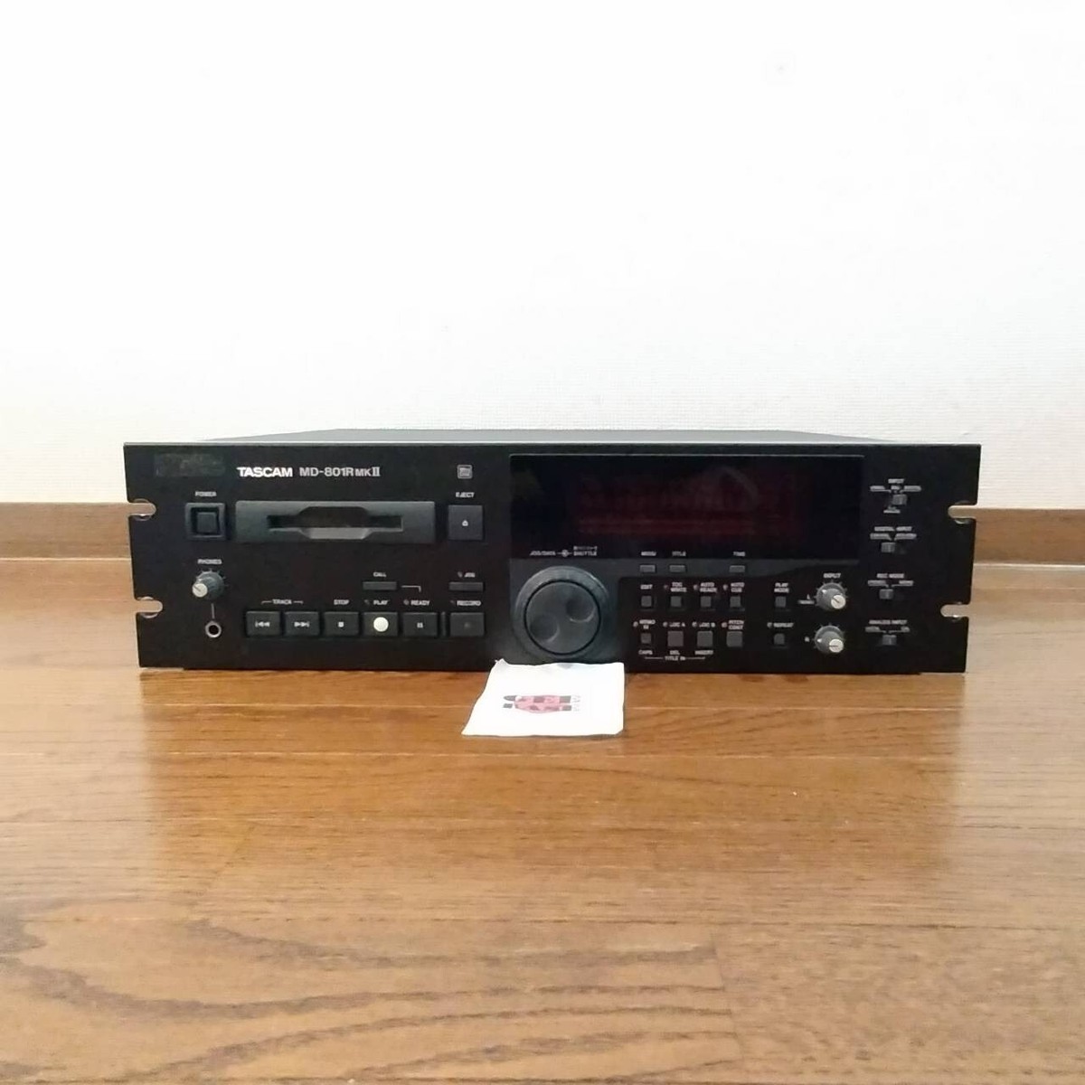 TASCAM MD-801R Mini Disk Recorder Rackmount Confirmed Operation