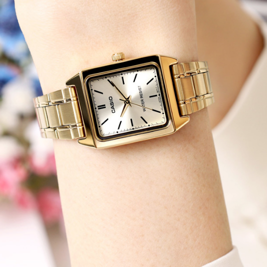 CASIO Woman Metal Wrist Watch LTP-V007G-9E Original New Gold | eBay