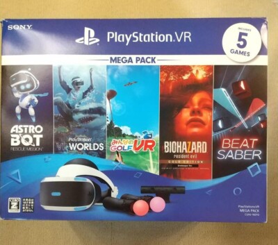 Sony PlayStation VR MEGA PACK PS4 CUHJ-16010 Virtual Reality