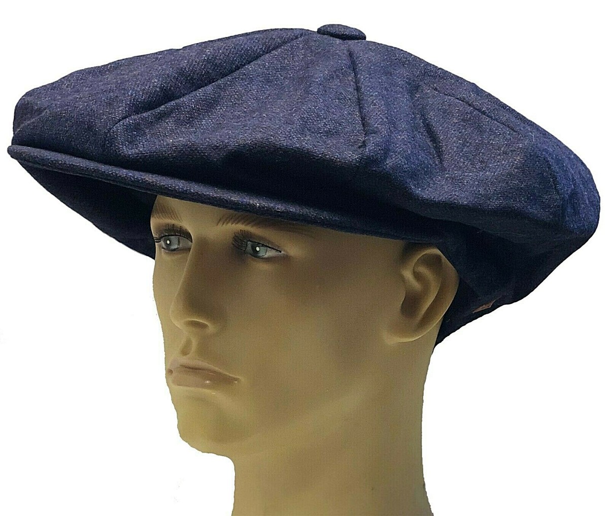 Peaky Blinders Oversized Hat Newsboy Big Apple Gatsby Cap Flat