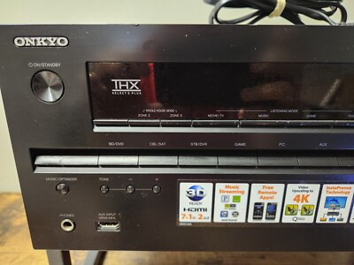 Onkyo TX-NR616 7.2-Channel Network HDMI AV Receiver (For Parts/To