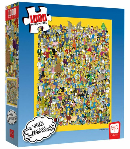 New The Simpsons Family Photomosaics 1000 Piece Jigsaw Puzzle