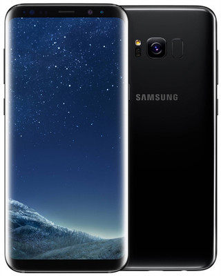 Samsung Galaxy S8 SCV36 KDDI Only 64GB Midnight Black B Light Burn