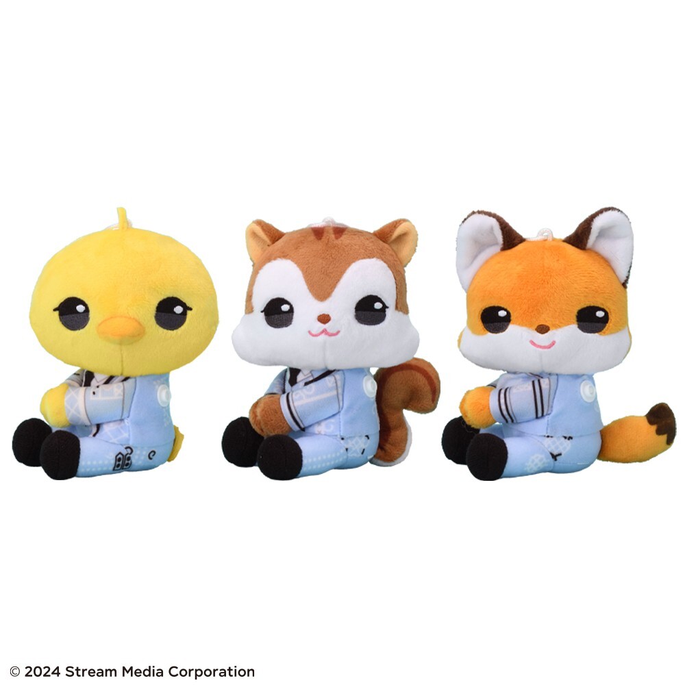 SHINee MINHO KEY TAEMIN ANIMAL COORDY Mini Plush Doll 13cm Set of