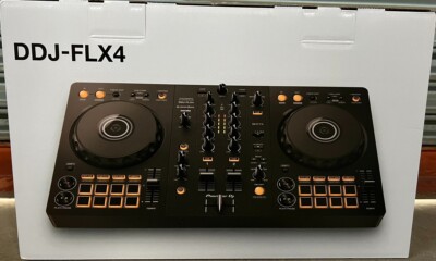 Pioneer DJ DDJ-FLX4 DJ Controller rekordbox Serato DJ Lite 2CH NEW