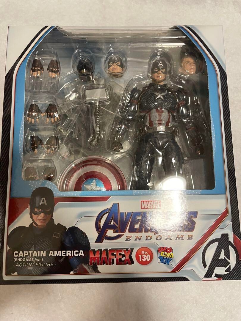 MAFEX No.130 Captain America Avengers Endgame Marvel Action Figure