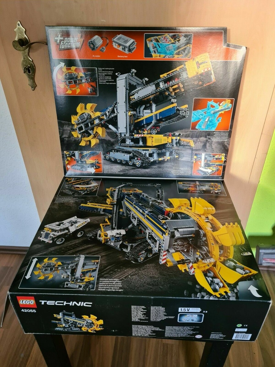 LEGO Technic 42055 Bucket Wheel Excavator with instructions and