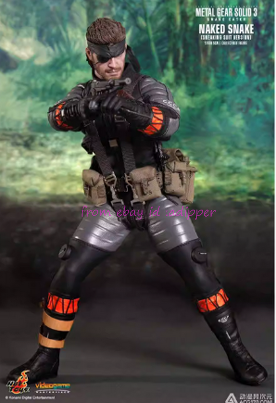 Perfect Hot Toys Vgm15 1/6 Metal Gear Solid 3 Snake Eater Sneaking