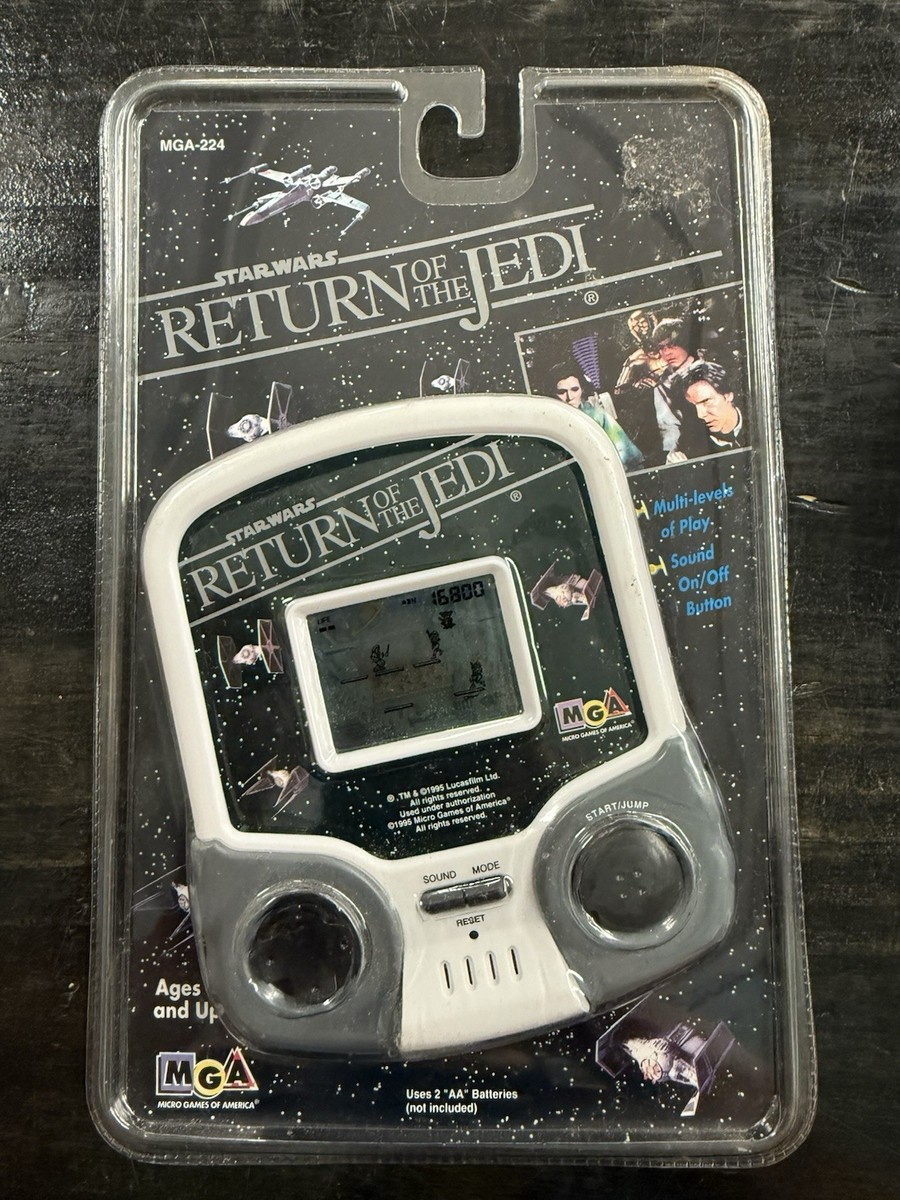 1995 Return of the Jedi Star Wars Handheld Electronic Game Micro