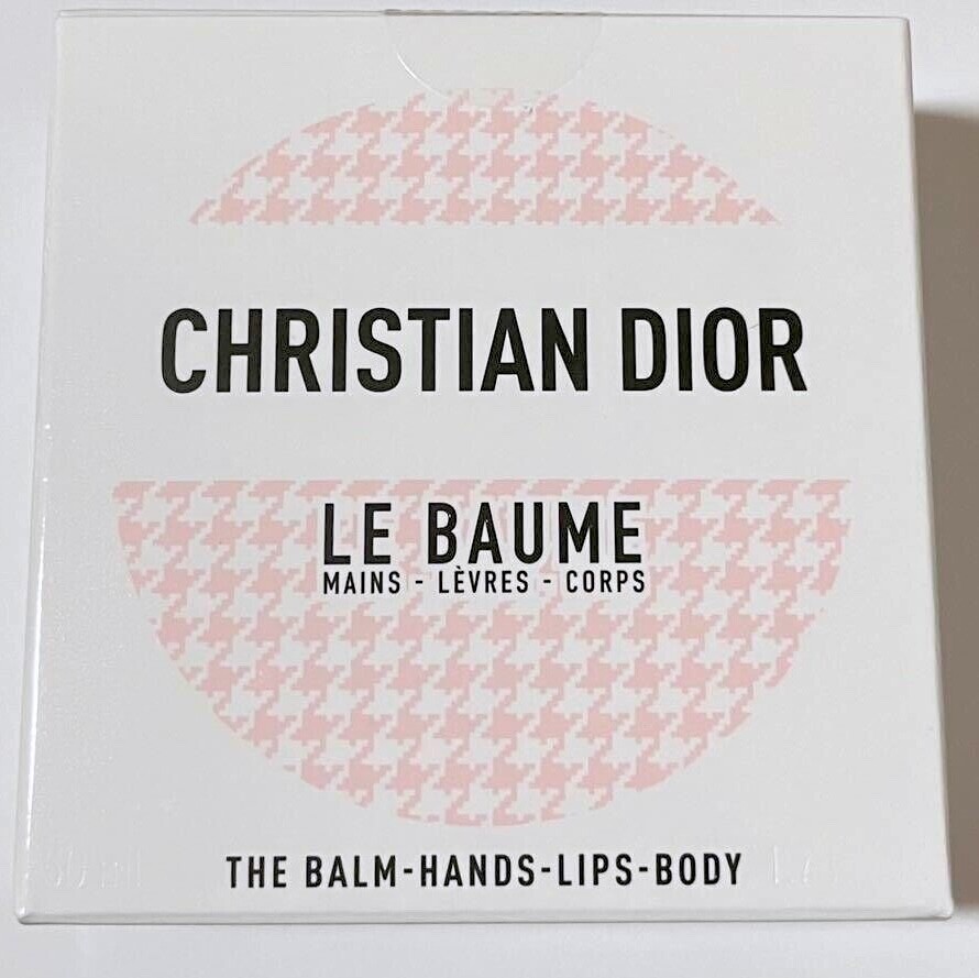 Dior Le Baume Pink Houndstooth 50ml – Limited Edition Hand & Lip