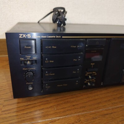 Nakamichi ZX-5 Discrete Head Cassette Deck Recorder *For Parts or