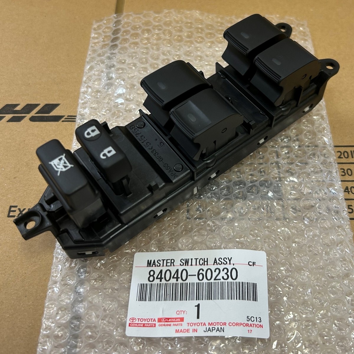 NEW】Toyota Genuine Land Cruiser Lock Switch, Master Switch