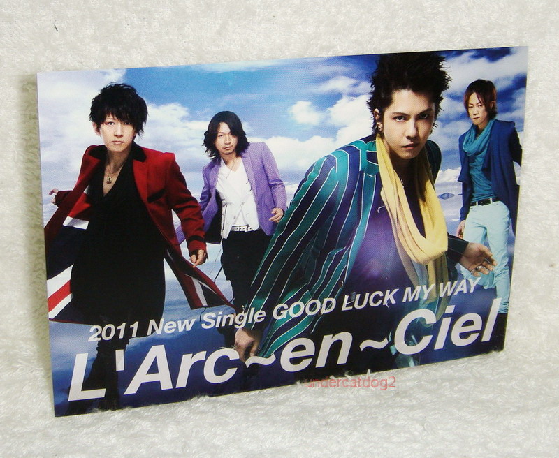 L'Arc~en~Ciel Good Luck My Way Taiwan CD+DVD+Postcard | eBay