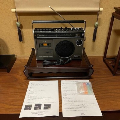 Sony CF-1980 Radio Cassette Recorder Pro1980 Maintained Japanese