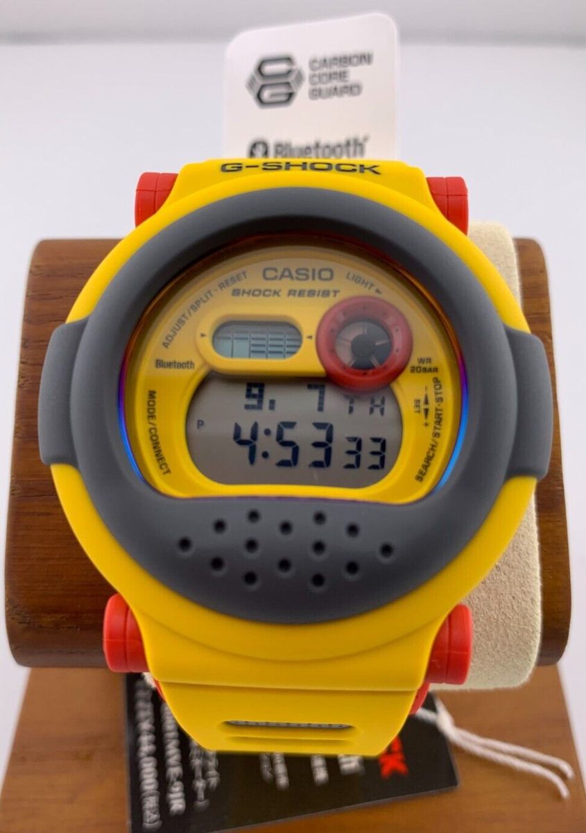 CHAMELEON! Casio G-Shock GB001-MVE-9J Yellow Jason Carbon Core