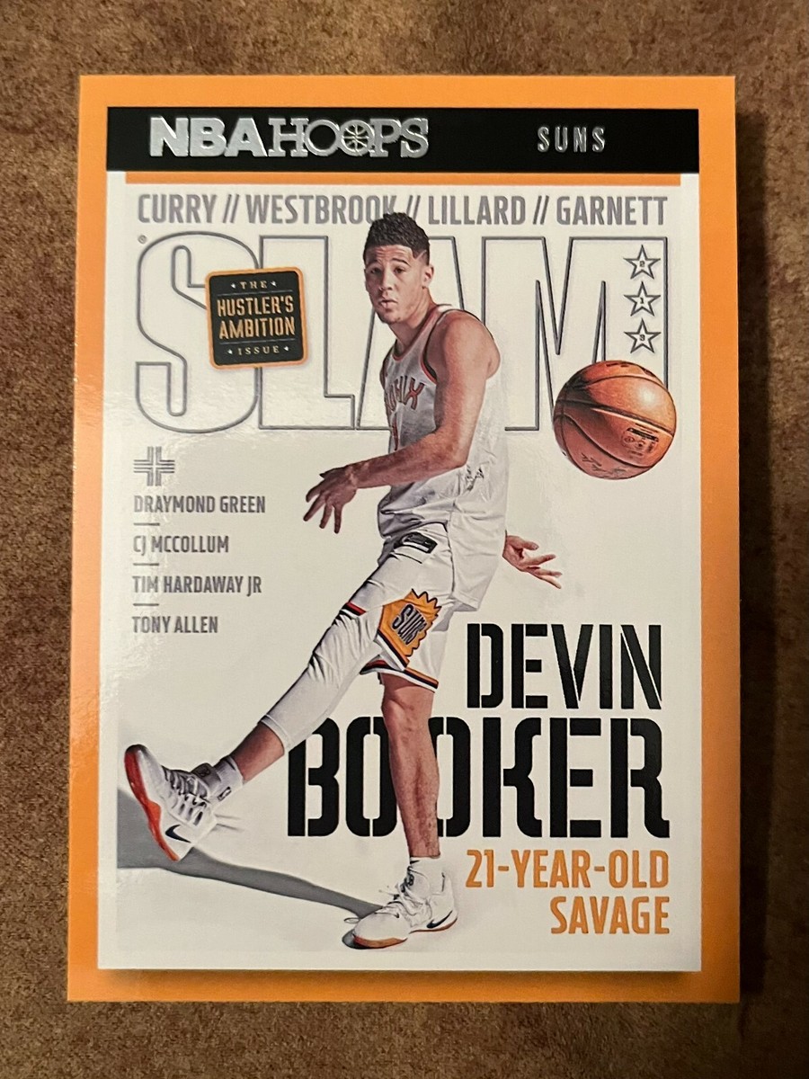 Devin Booker 213 SLAM INSERT 2021-22 Panini NBA Hoops Basketball