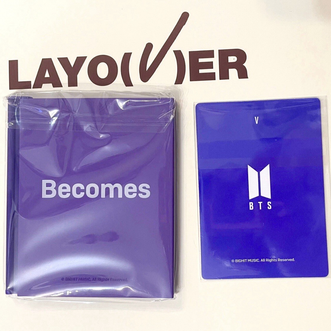 BTS V Layover MERCH BOX #17 ARMY Membership official Taehyung | eBay