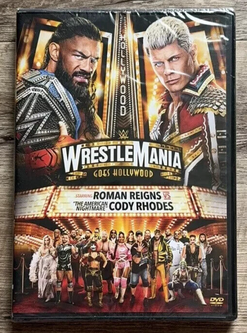 WWE: WrestleMania 39 DVD (2023) -Roman Reigns- 3 Disc Set *NEW