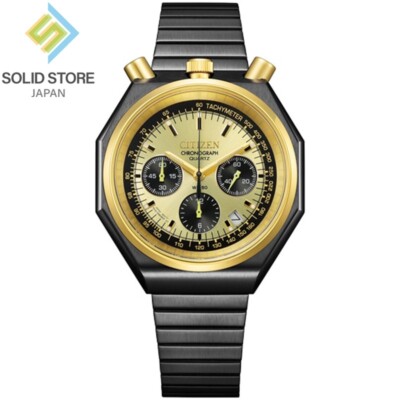 CITIZEN Record Label x TiCTAC 40th Anniversary Tsuno Chrono AN3704