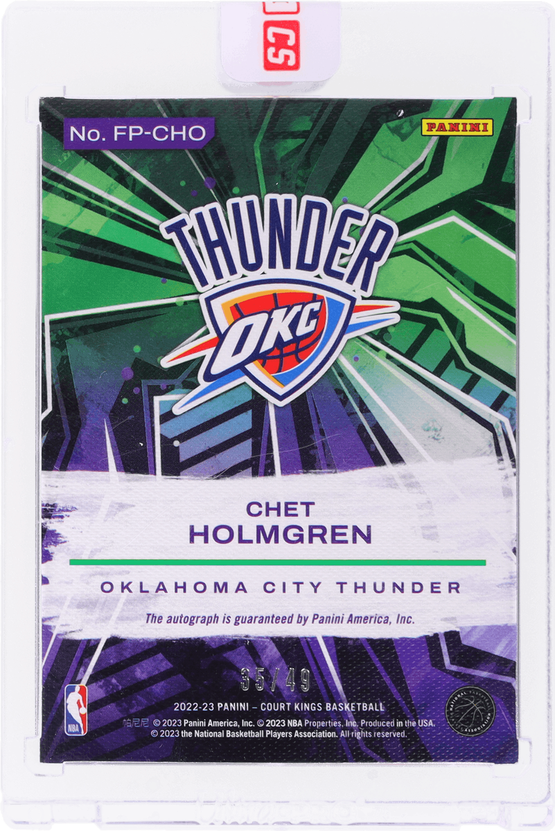 2022 Court Kings Chet Holmgren Fresh Paint Violet /49 Factory