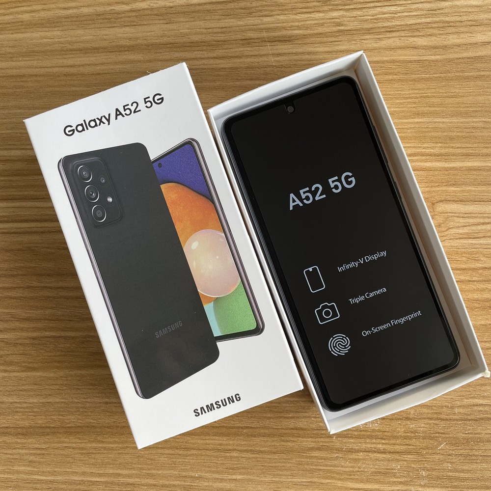 Samsung Galaxy A52 5G - 128 GB - Awesome Black (Unlocked) for sale