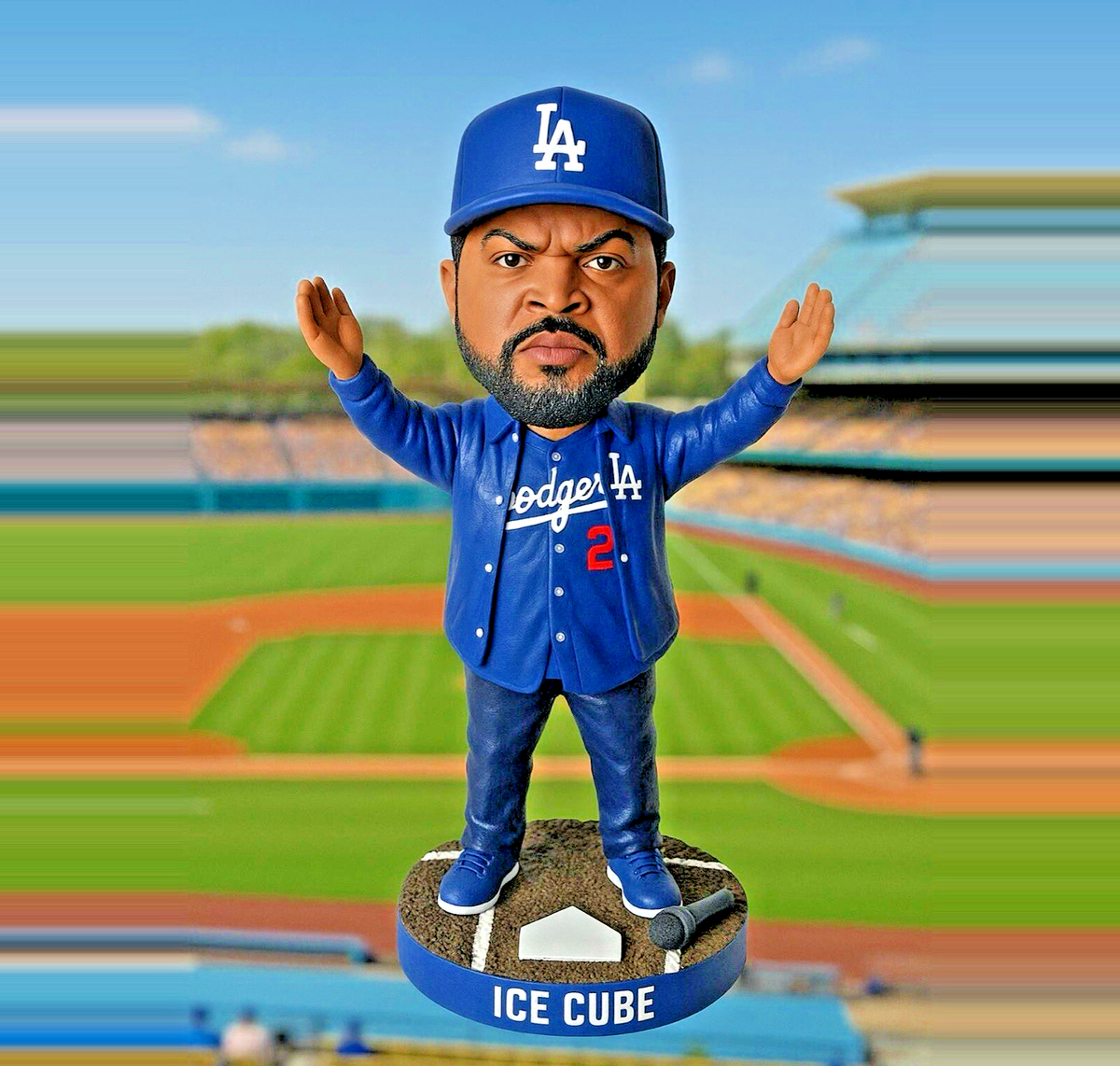 NEW in the BOX - Ice Cube LA Dodgers 2025 SGA Bobblehead | eBay