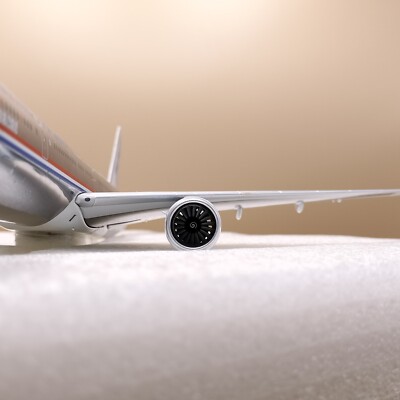 JC Wings 1/200 Boeing 777-300 N5014K XX2237 House Colors diecast