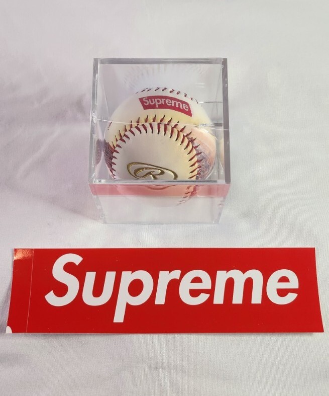 Supreme x Rawlings Aerial Baseball W/Case | FW23 MLB Collab NEW