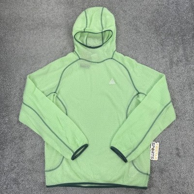 Nike ACG Hoodie Mens Medium Wolf Lichen Green Polartec Loose Fit