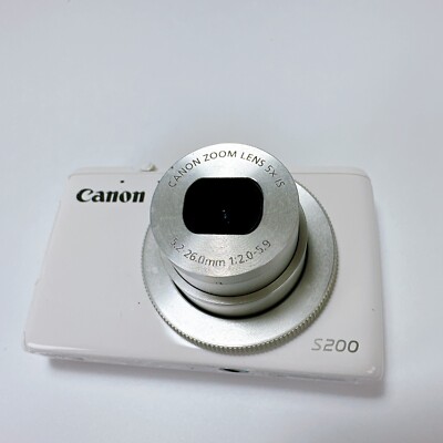 Canon PowerShot S200 White compact digital camera | eBay