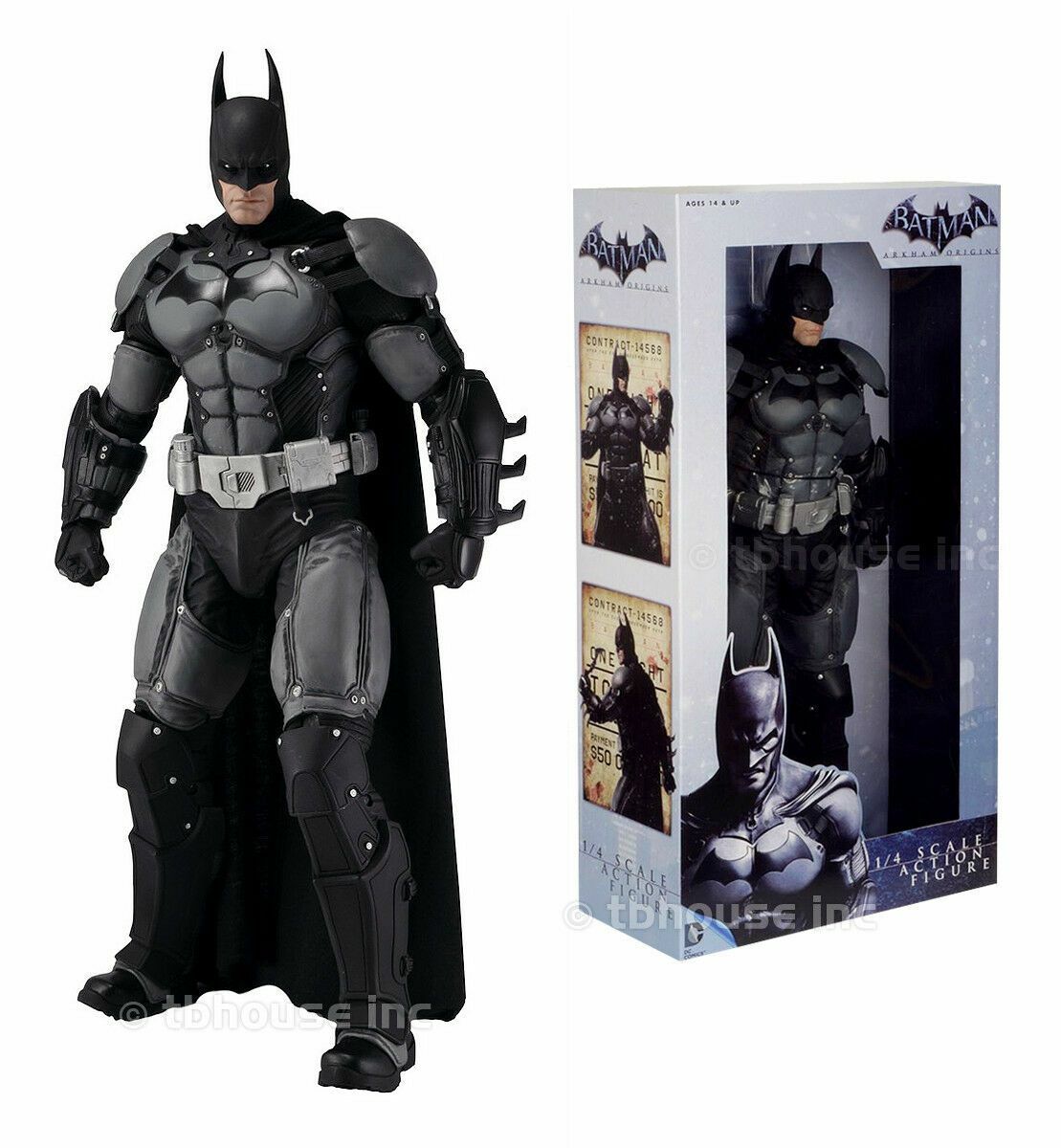 Batman - Batman Arkham Origins 1/4 Scale Action Figure by NECA | eBay