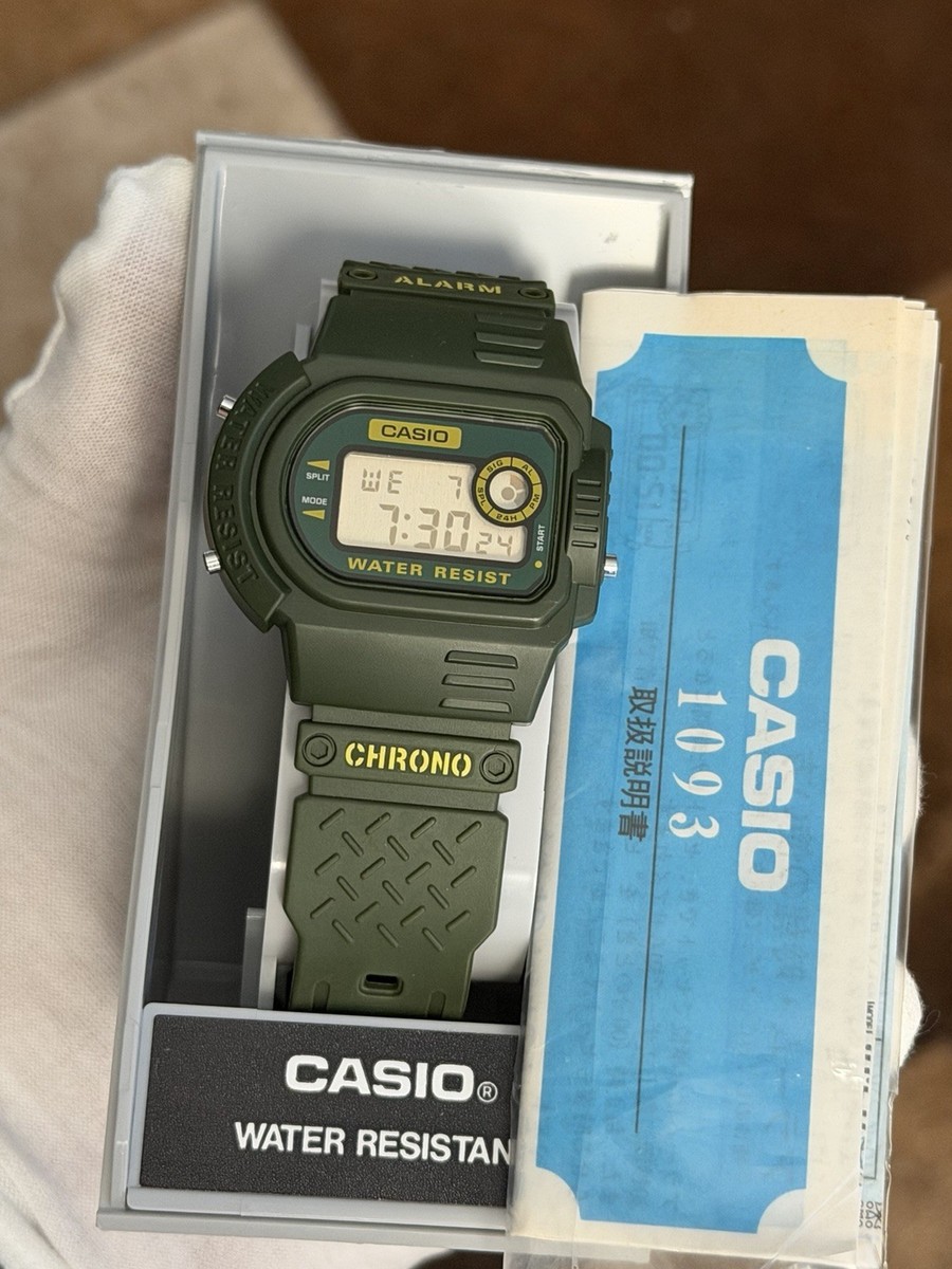 NOS Rare Vintage Casio NF-11 Men's Digital Sports Watch JDM 1990s