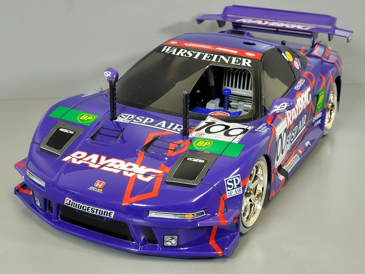 Tamiya 1/10 R/C TG10-Mk.1 Glow-Engine Nitro Gas Racing NSX Raybrig