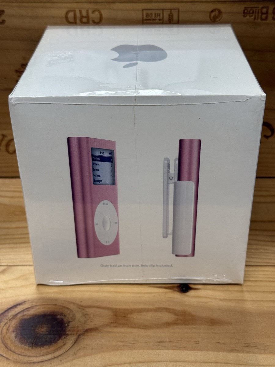 Pink Apple iPod Mini 1st Generation. 4GB. Sealed. RARE Square Box