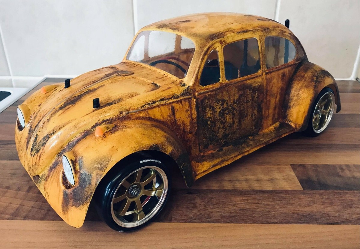 Volkswagen Beetle Body LEXAN Shell 1:10 Touring Car Drift Crawler
