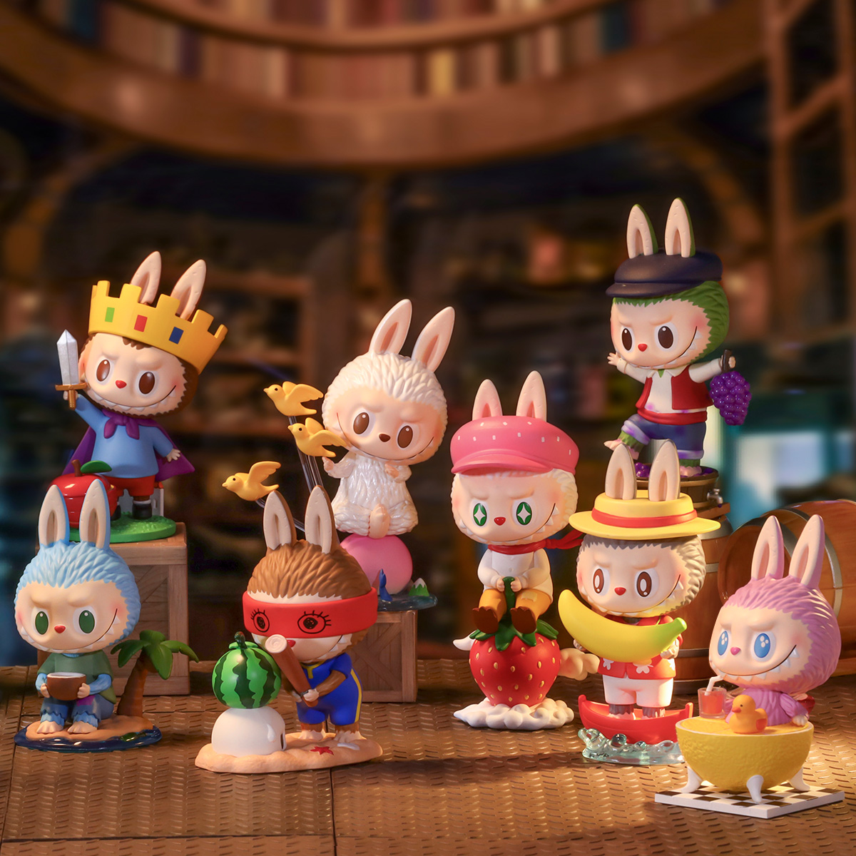 POP MART LABUBU THE MONSTERS Fruits Series 3.5-4.3 inches