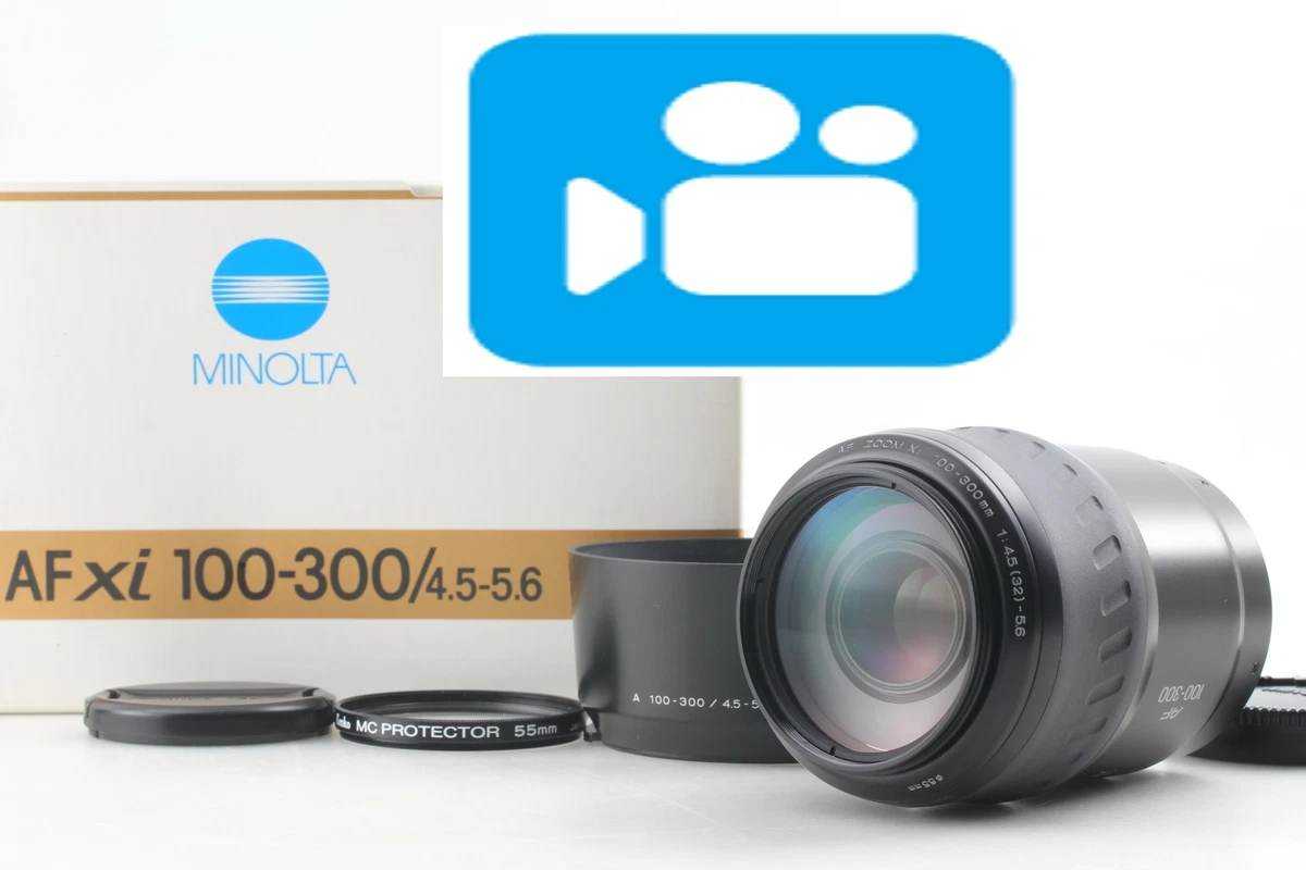 Minolta 100-300mm f/4.5-5.6 Camera Lenses for sale | eBay
