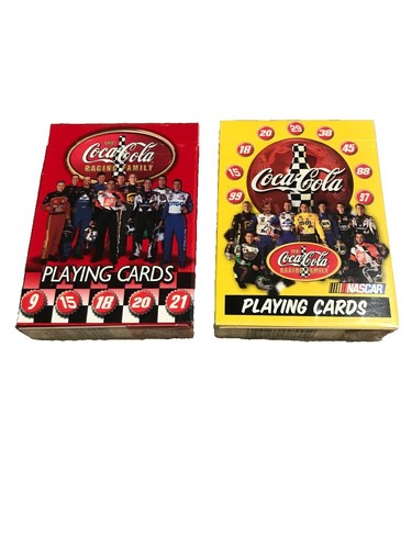 1993 Limited Edition Coca-Cola Nostalgia Playing Cards 2 decks