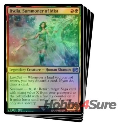 Foil Rydia, Summoner Of Mist X4 M/NM Magic: The Gathering MTG