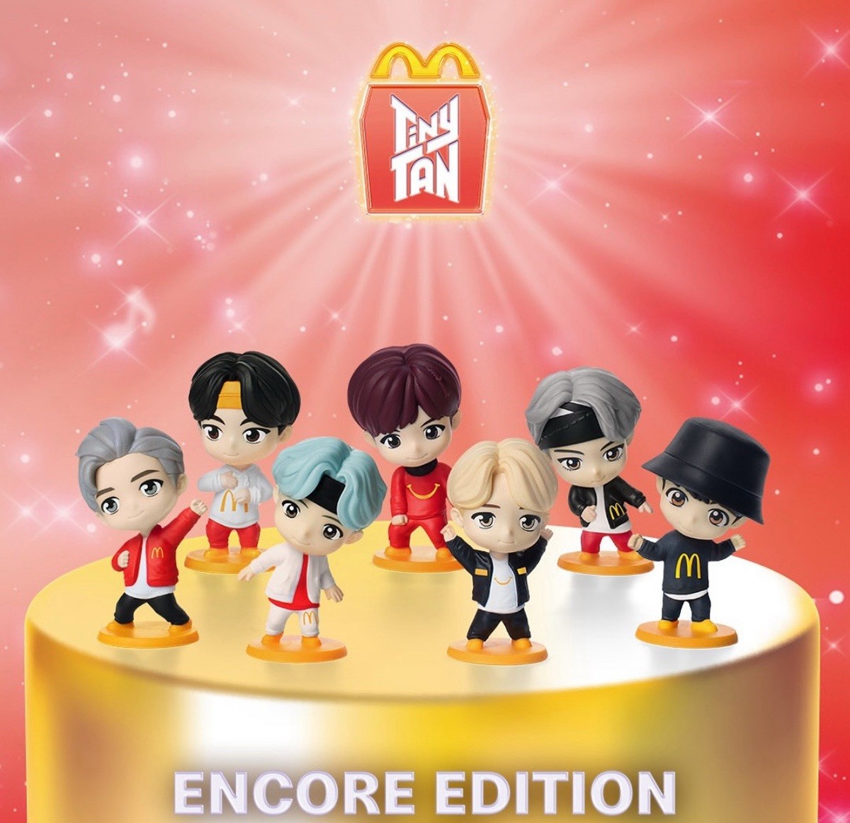 McDonald's Tinytan x BTS 2025 Happy Meal Toy Jimin #12 Encore