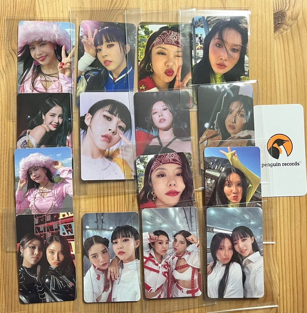 MAMAMOO - 12TH MINI ALBUM MIC ON 1Takes ver. PHOTO CARD APPLEMUSIC