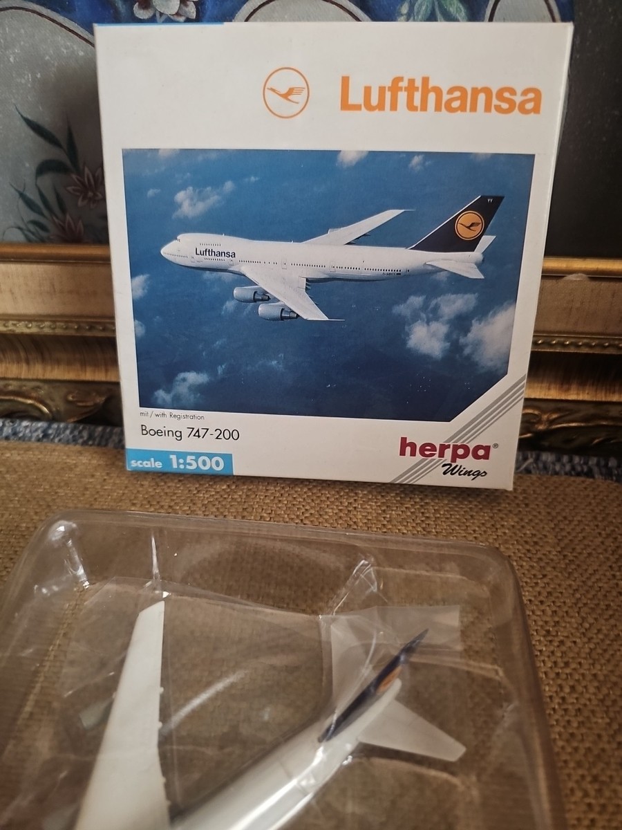 Herpa Wings 1:500 516013 Lufthansa BOING A747-200 D-AISG Dormagen