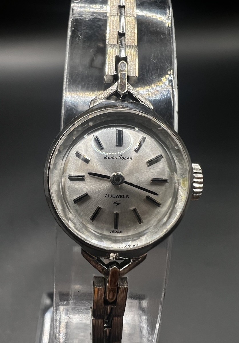 Vintage Seiko Solar 21 Jewels 10-0880 | eBay