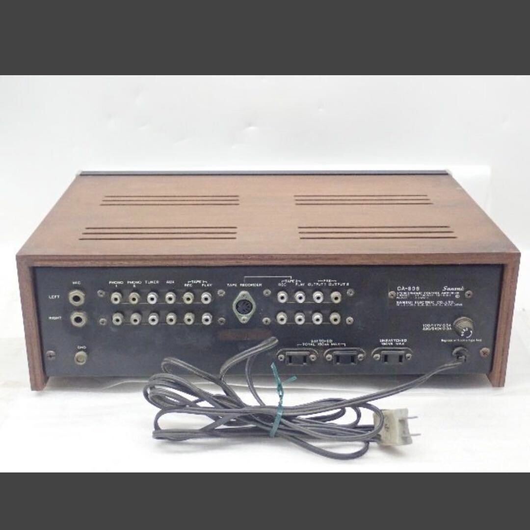 CA-606 Stereo Control Amplifier Vintage Preamp Sansui | eBay