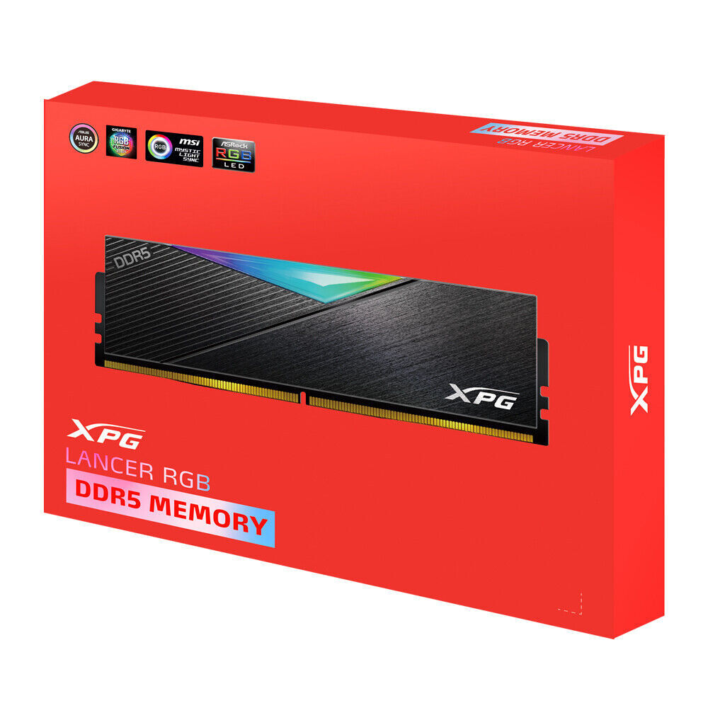 XPG LANCER RGB 5600 32GB (2 x 16GB) PC5-44800 (DDR5-5600) UDIMM