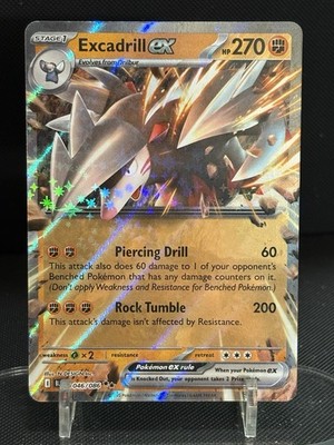 Pokemon TCG - Excadrill ex - 046/086 - SV: Black Bolt ENGLISH MINT